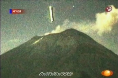 ポポカテペトル山　UFO
